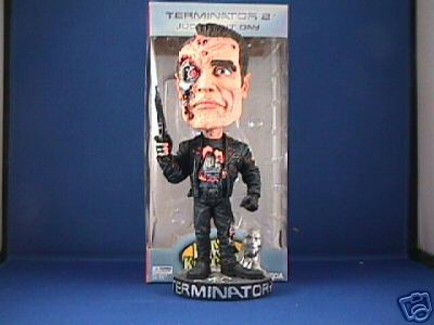 Head Knockers Handpainted - Terminator 2 Judgement Day T-800 - Click Image to Close